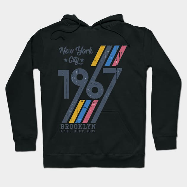 'I Love NYC' 1967 Brooklyn Hoodie by Shaun Artsy